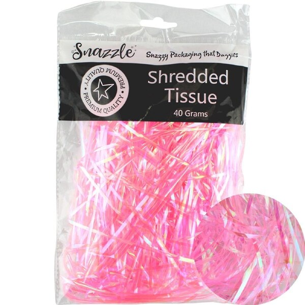 Pink Shredded Cellophane (40g Bag)
