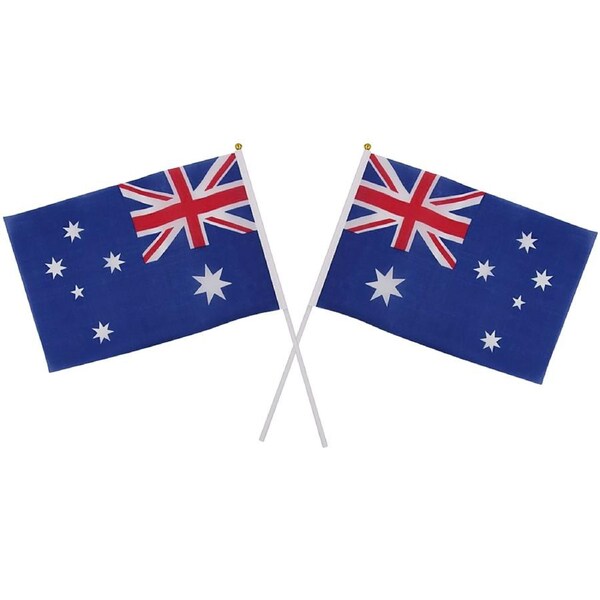 Australian Flags 30cm x 45cm (Pack of 2)