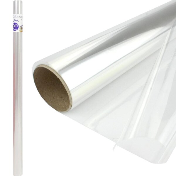 Clear Cellophane 5m Roll