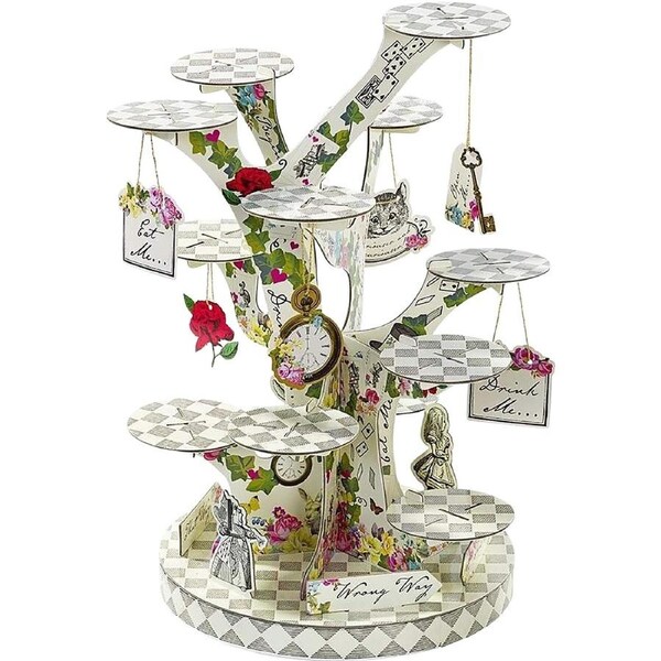 Talking Tables Alice In Wonderland Tree Shaped Treat Stand