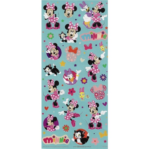 Minnie Mouse Stickers (2 Sheets)