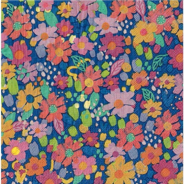 Floral Large Paper Napkins (Pack of 20)
