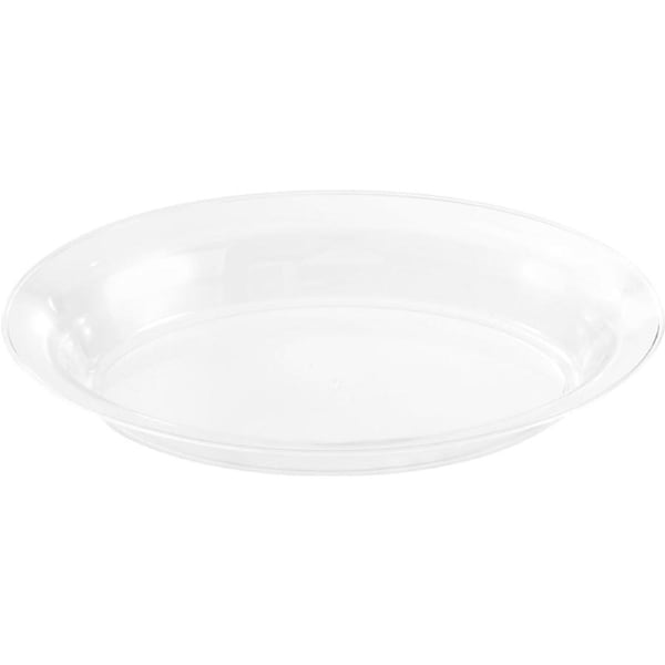 Clear Oval Serving Bowl 40cm