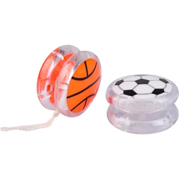 Basketball & Soccer Yo-Yos (Pack of 2)