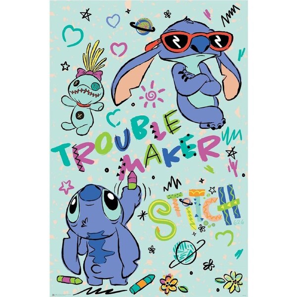 Lilo & Stitch Troublemaker Poster