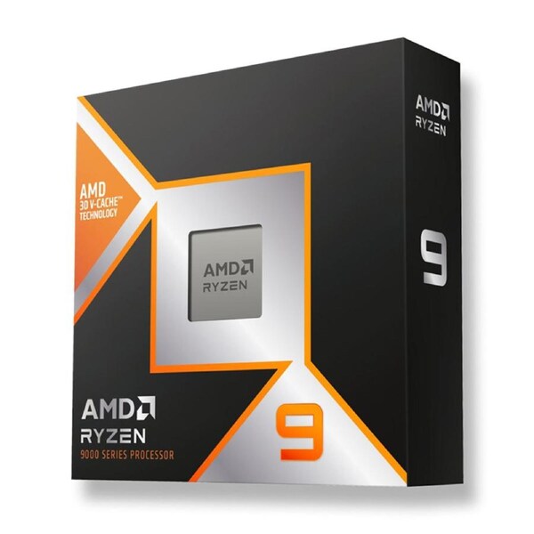 AMD Ryzen 9 9900X3D 12 Core AM5 5.5GHz CPU Processor (100-100001368WOF)