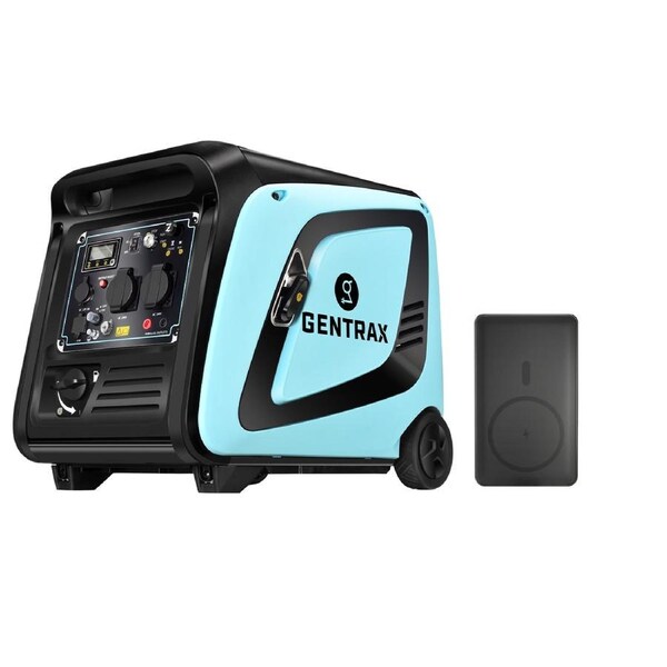 GENTRAX 4.2KW Inverter Generator + 10000mAh Power Bank