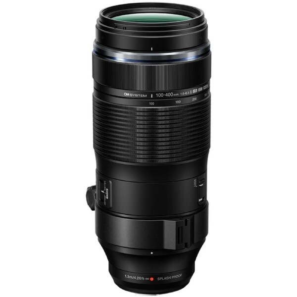 OM SYSTEM M.Zuiko Digital ED 100-400mm f/5.0-6.3 IS II Lens Black