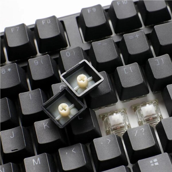Ducky PBT Doubleshot 108-Key Keycap Set Black