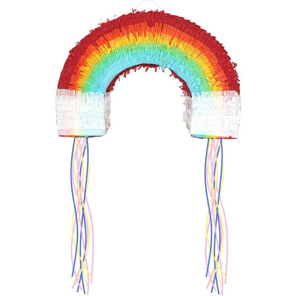 Rainbow Cloud Pull String Pinata