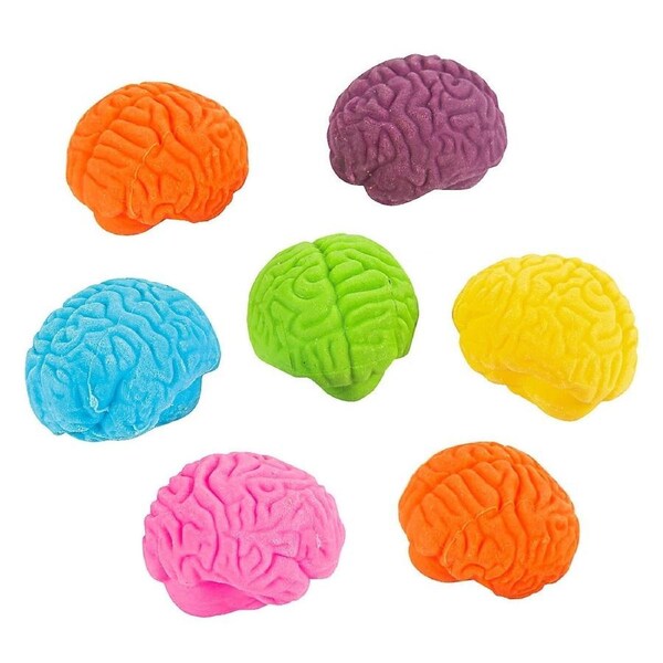 Brain Erasers (Pack of 12)