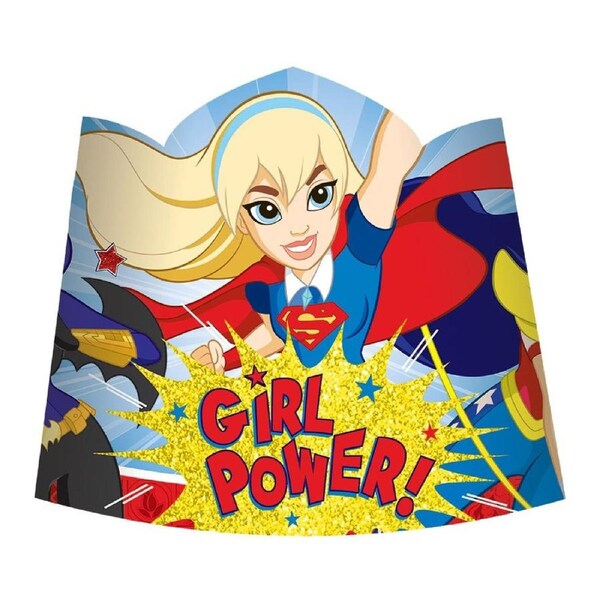 Super Hero Girls Tiaras (Pack of 8)