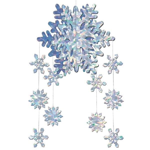 3D Snowflake Hanging Decoration