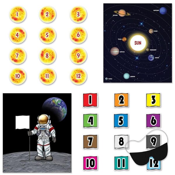 2 in 1 Space Party Game