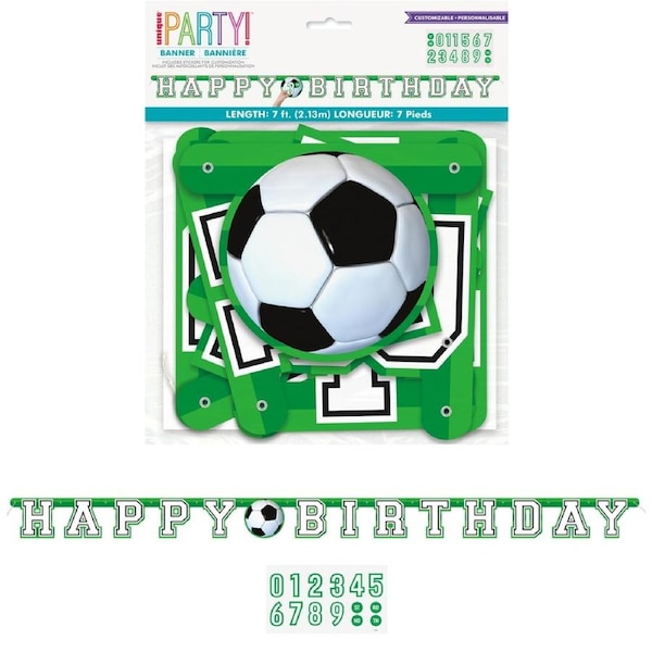 Soccer Add An Age Banner Kit