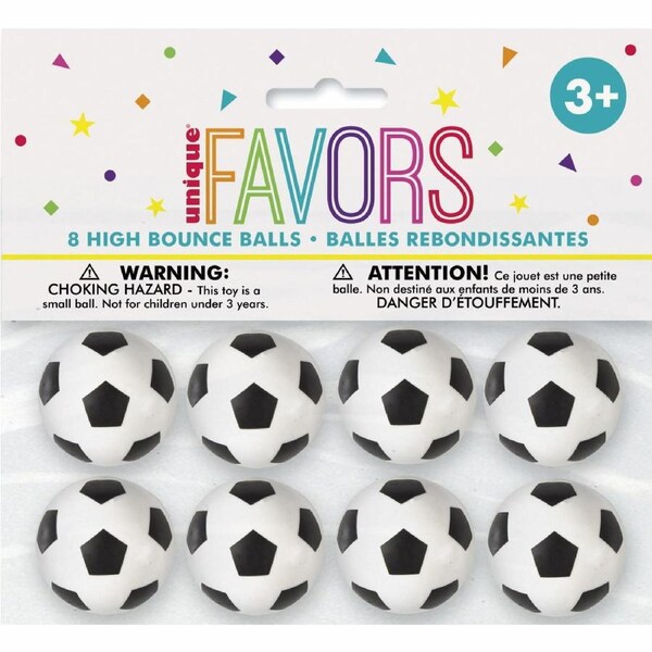 Soccer Bounce Balls (Pack of 8)