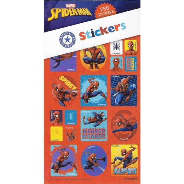 Spider-Man Sticker Book (12 Sheets)