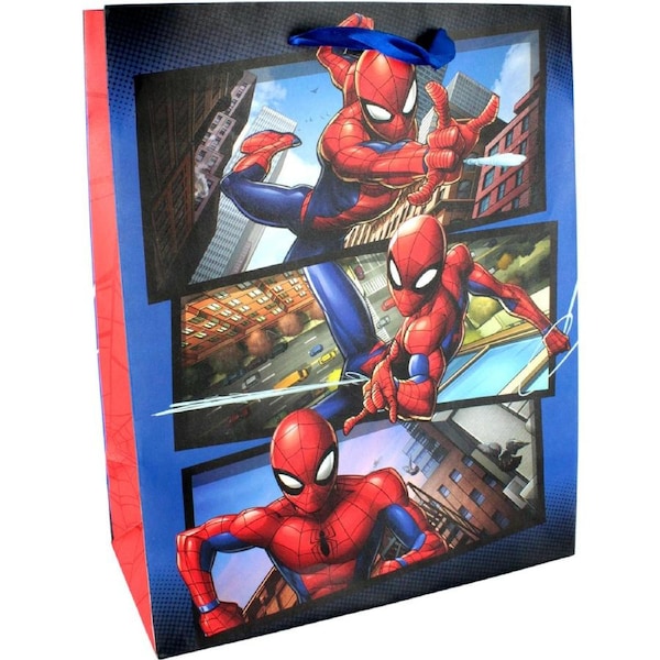 Marvel Spiderman City Skyline Gift Bag 32cm