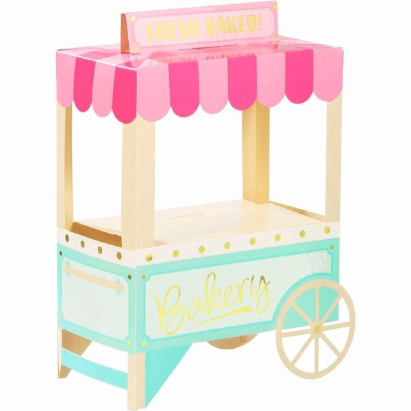 Bakery Sweets Cupcake Cart Table Centrepiece