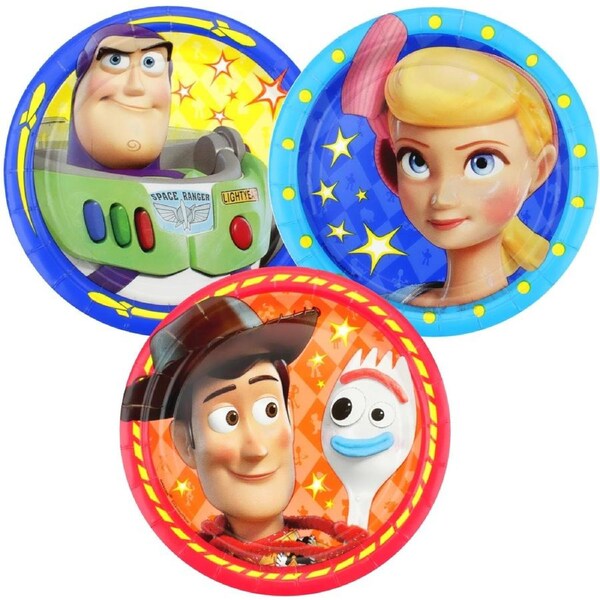 Toy Story 4 Small Paper Plates (Pack of 8)
