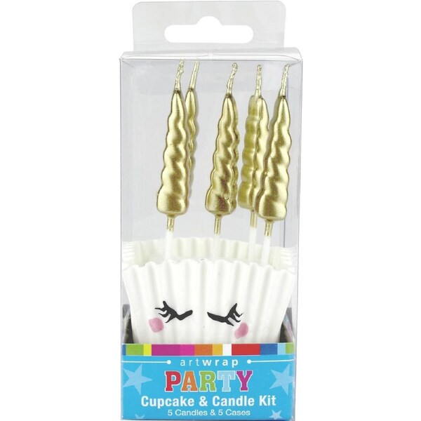 Unicorn Cupcake Decorating Kit (Pack of 5)