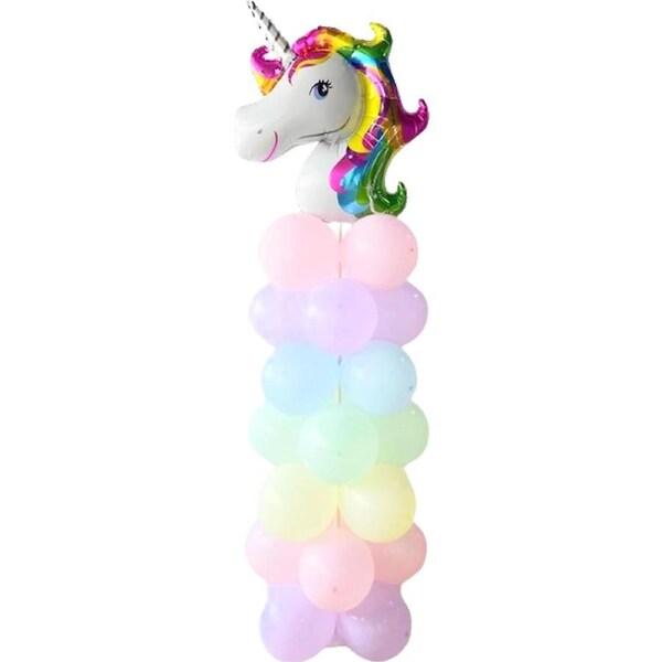DIY Unicorn Balloon Stand (36 Balloons)
