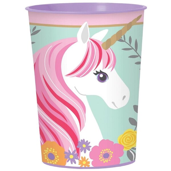 Magical Unicorn Large Plastic Cup