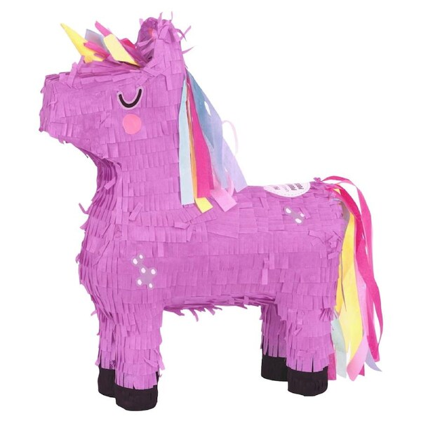 Mini Fuchsia Unicorn Pinata
