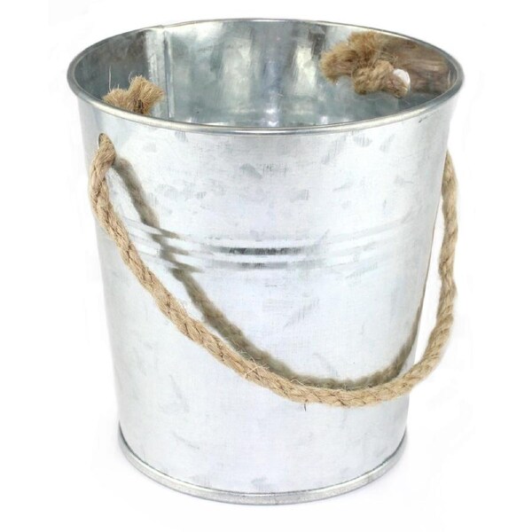 Rustic Tin Bucket