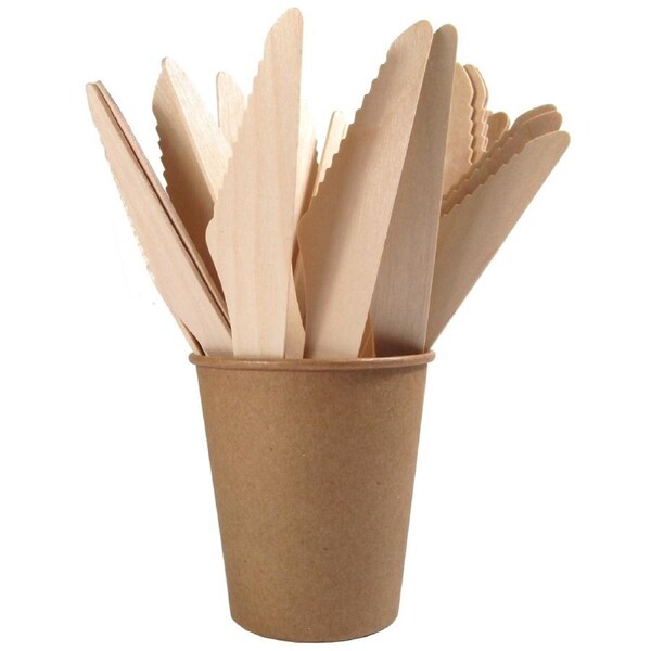 Wooden Knives (Pack of 25)