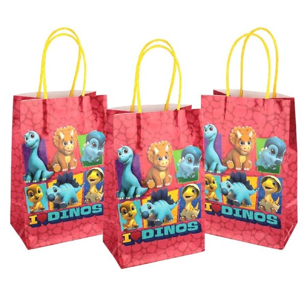 Dino Ranch Paper Gift Bags (Pack of 8)