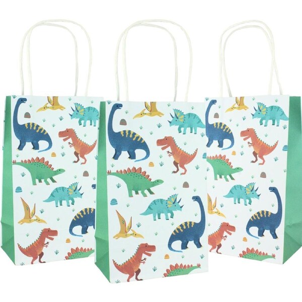 Dinosaur Paper Gift Bags (Pack of 5)