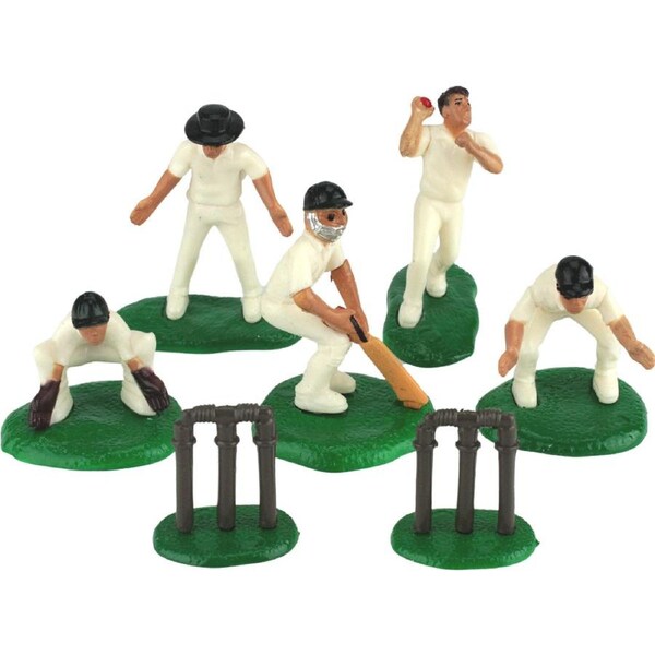 Cricket Cake Plastic Figurine Cake Toppers (Pack of 7)