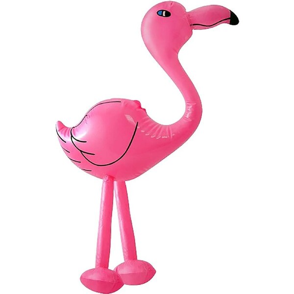 Pink Inflatable Flamingo