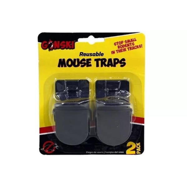 20x Reusable Mouse Traps Rat Plastic Mice Rodent Catcher Indoor Outdoor Gonski