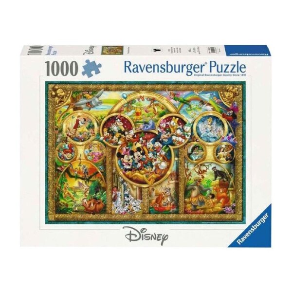 Ravensburger Puzzle 1000pc - Disney Best Themes