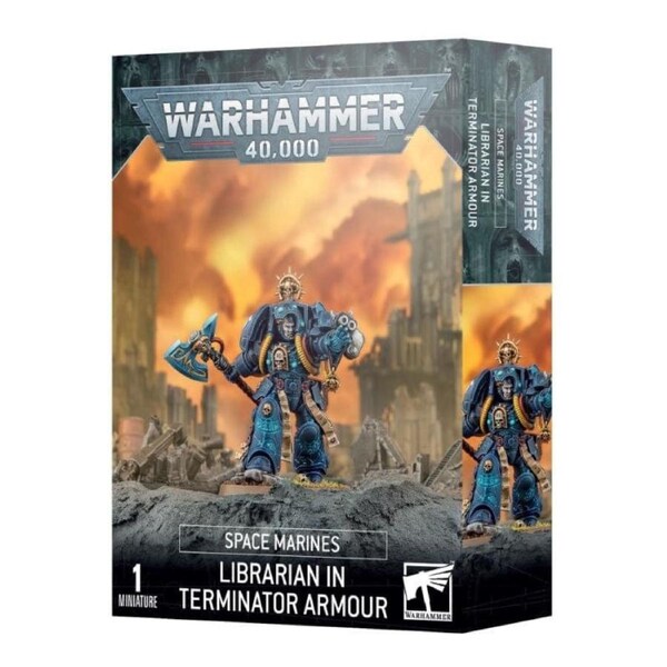 Warhammer 40k - Space Marines - Librarian In Terminator Armour