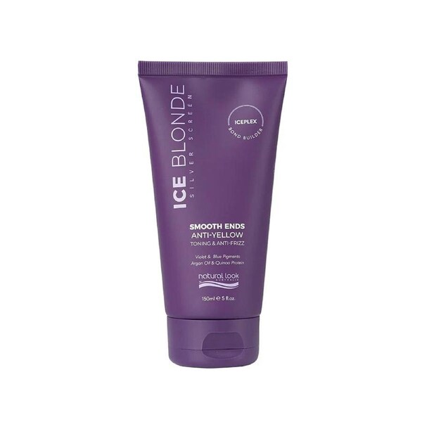 3x Natural Look Silver Screen Ice Blonde Smooth Ends 150ml