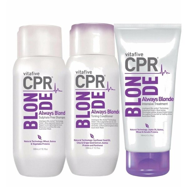 3x Vitafive CPR BLONDE Trio Pack