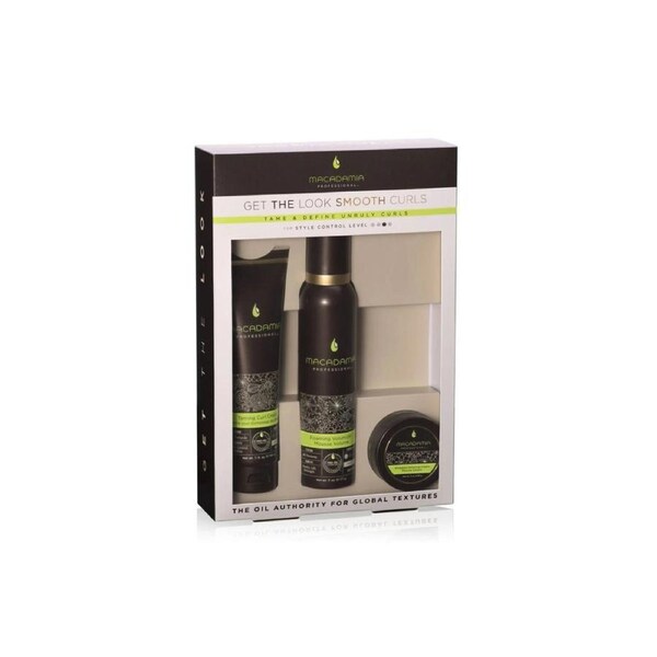 3x Macadamia Professional Smooth Curls 3 Piece Pack