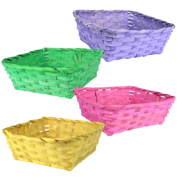 Square Woven Gift Basket (1 Only)