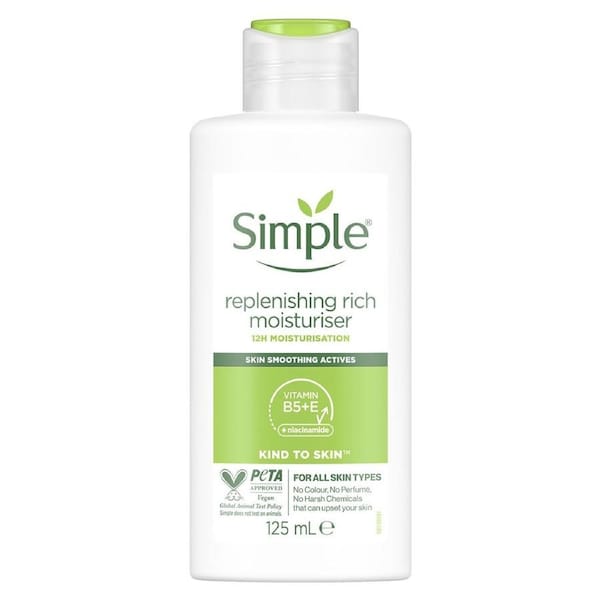 Simple Kind to Skin Replenishing Rich Moisturiser 125ml