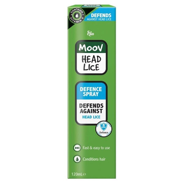 Ego Moov Head Lice Defence Spray 120ml