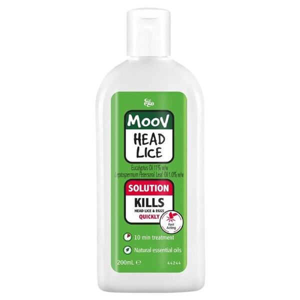 Ego Moov Head Lice Solution 200ml