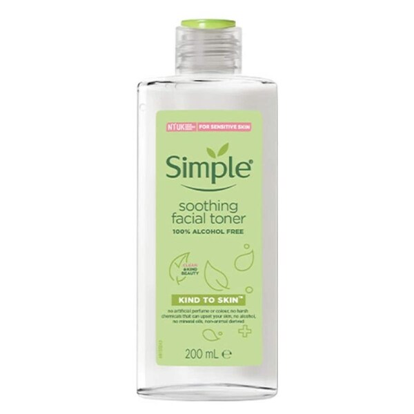 Simple Kind to Skin Soothing Facial Toner 200ml