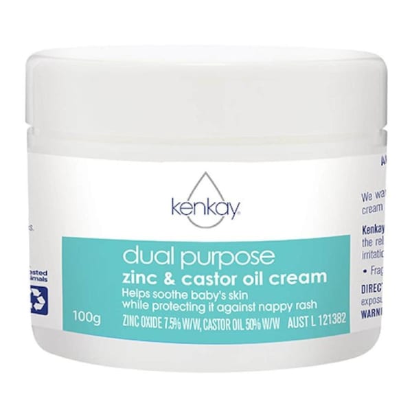Kenkay Dual Purpose Zinc & Castor Oil Cream 100g