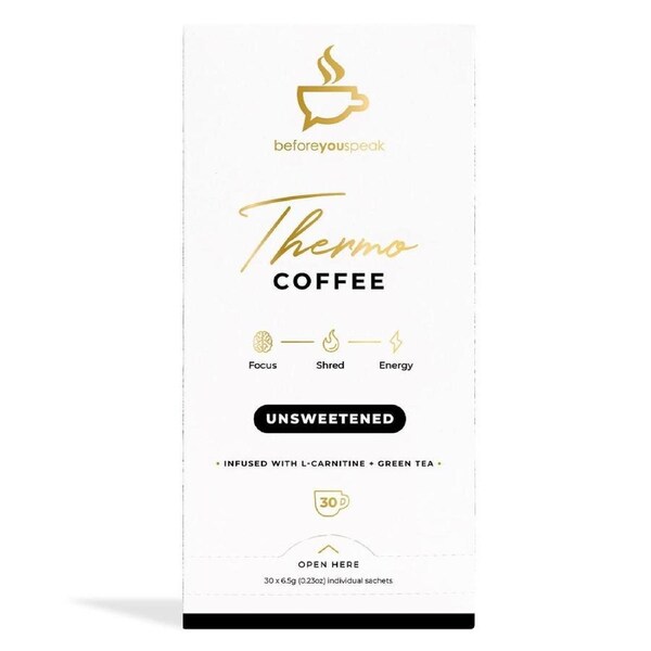 Beforeyouspeak Thermo Coffee Unsweetened 30 x 6.5g