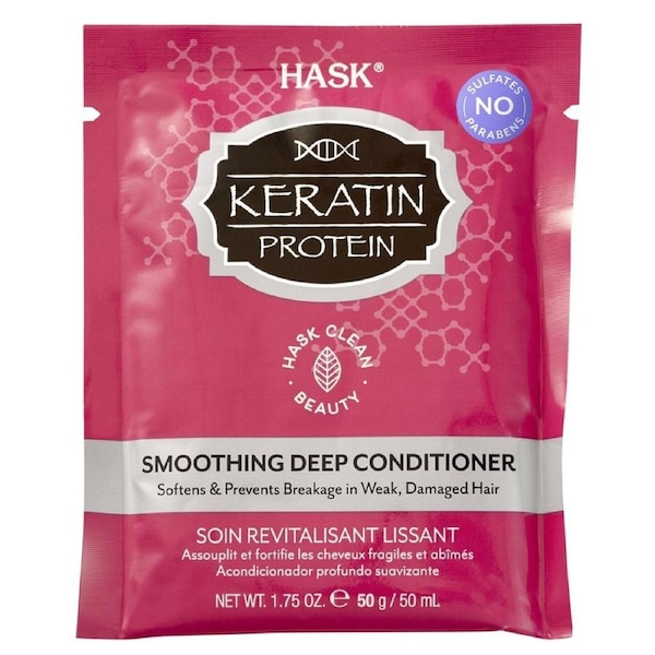 Hask Keratin Protein Smoothing Conditioner Sachet 50g
