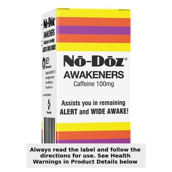 No-Doz Caffeine Tablets 100 Pack