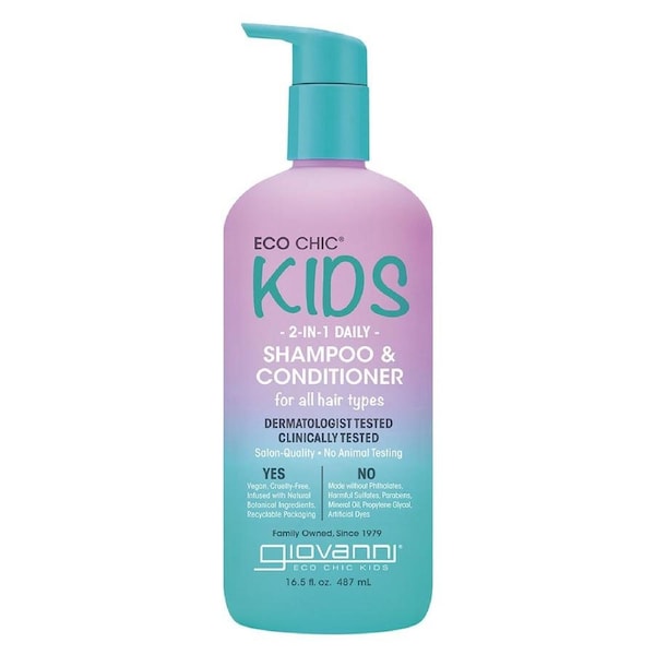 Giovanni Eco Chic Kids 2-in-1 Daily Shampoo & Conditioner 487ml